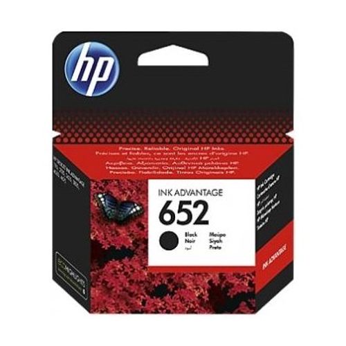  ‏ראש דיו מקורי ‏שחור HP 652 F6V25AE