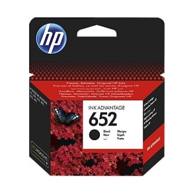 ‏ראש דיו מקורי ‏שחור HP 652 F6V25AE
