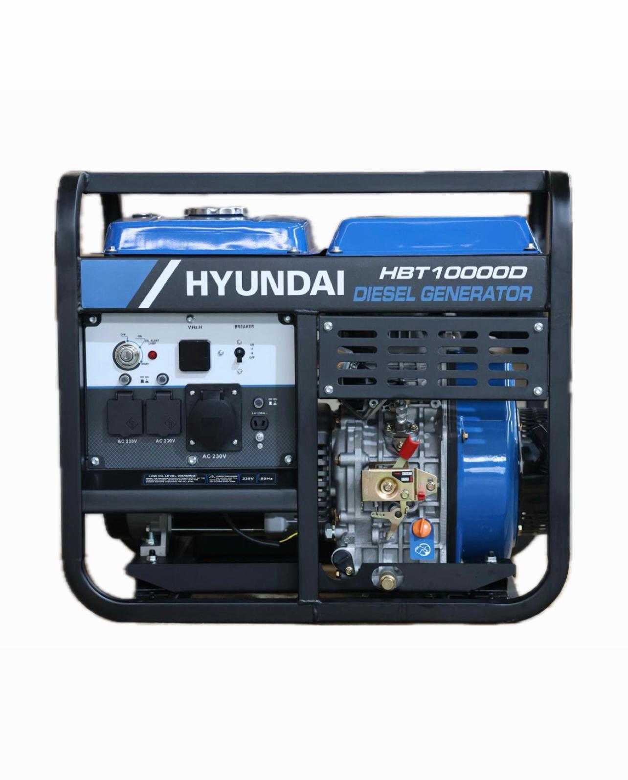 גנרטור דיזל 7.5KVA + סטרטר HBT1000D