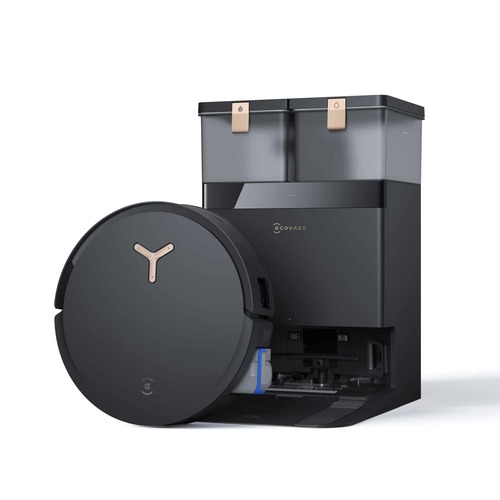 שואב רובוטי עם תחנת עגינה ECOVACS DEEBOT X8 PRO OMNI  שחור