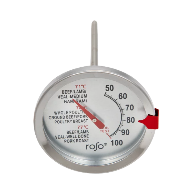מד חום מכני לבשר (עד 100 מעלות) ROSO TOOLS