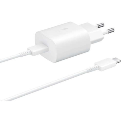 ראש מטען Type C סמסונג מקורי 25W + כבל