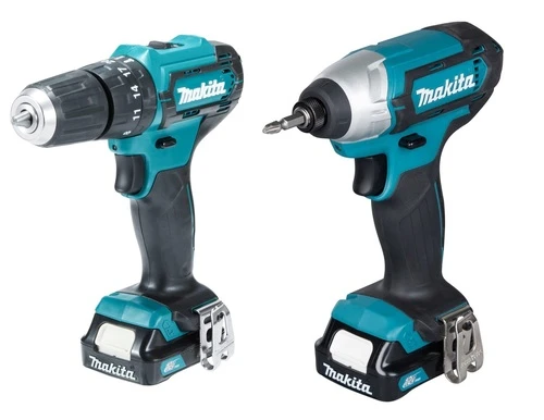 סט 2 כלים 12V נטען עם 2 סוללות 1.5A ומטען MAKITA CLX228SX2 מקיטה