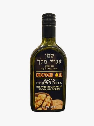 שמן אגוזי מלך לא מזוכך כבישה קרה 350 מ