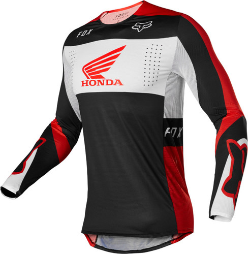 חליפת פוקס פלקסאייר אדום / לבן / שחור - FOX FLEXAIR HONDA V23