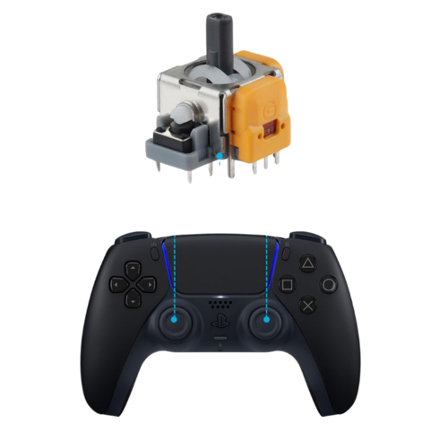 תיקון דריפט בשלט PS5 
