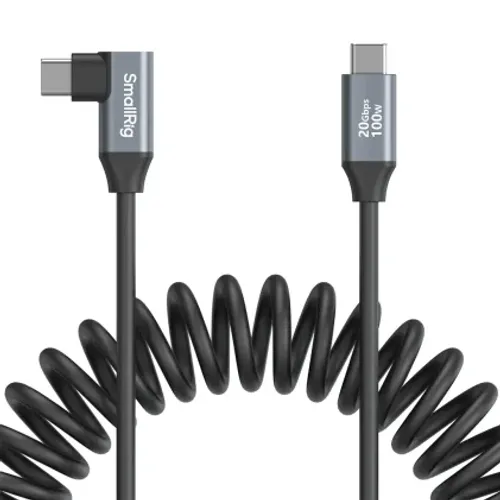 כבל מסולסל SmallRig 100W USB-C