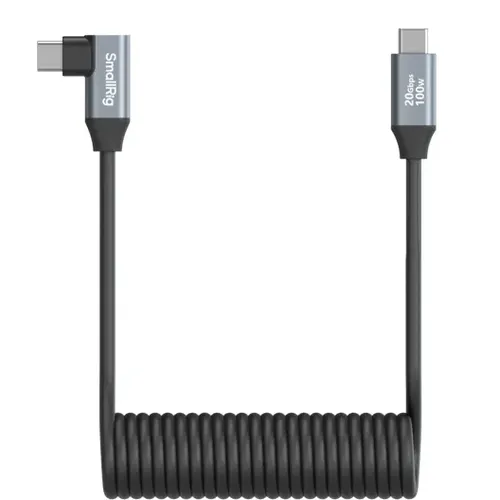 כבל מסולסל SmallRig 100W USB-C