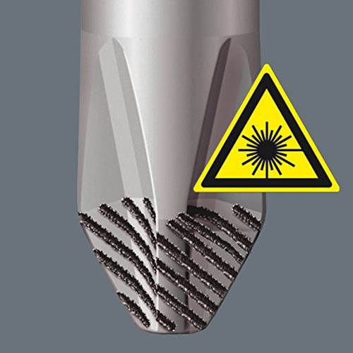 מברג שטוח מבודד VDE 1000V קצה לייזר 3.5x100 