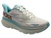  ‏נעלי ספורט הוקה קליפטון  Hoka Women's  Clifton 9 בצבע לבן/תכלת - רוחב רגיל