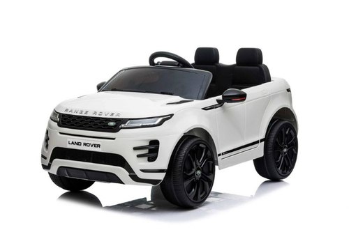ג'יפ ממונע לילדים ריינג' רובר 12V צבע לבן - RANGE ROVER