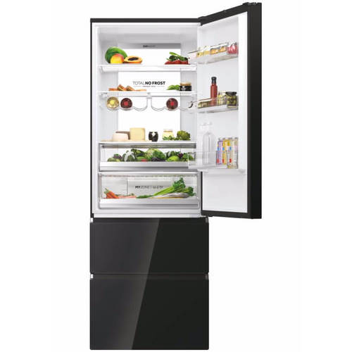 מקרר ‏מקפיא תחתון Haier HTW7720DNG B/W ‏483 ‏ליטר האייר