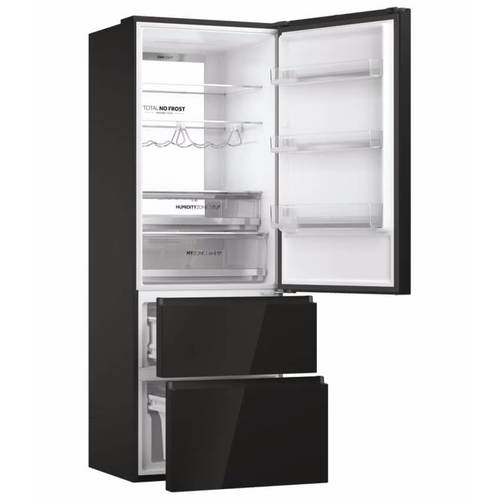 מקרר ‏מקפיא תחתון Haier HTW7720DNG B/W ‏483 ‏ליטר האייר