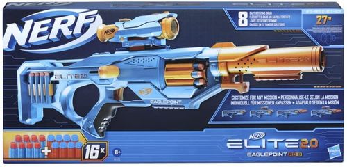 רובה חיצים ה-Elite 2.0 Eaglepoint RD-8 עם תוף מסתובב, כוונת ו 16 חצים