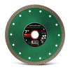 דיסק יהלום לחיתוך טורבו ירוק 7" – חיתוך מהיר וחלק