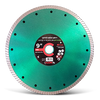 דיסק יהלום לחיתוך טורבו ירוק 9" – חיתוך מהיר ומדויק