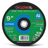 דיסק לחיתוך והשחזה לברזל ופלדה 9" EXTREME – חיתוך חד והשחזה מדויקת