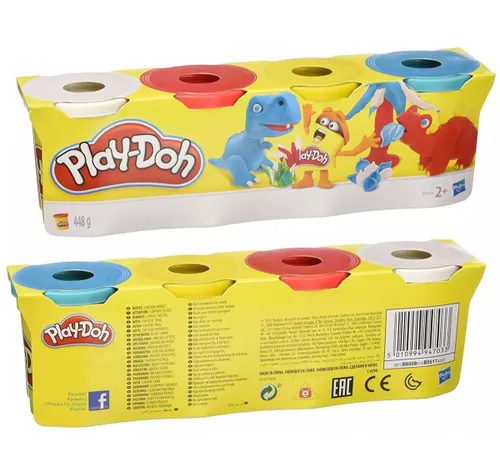 מארז 4 קופסאות בצק 448 גרם סה