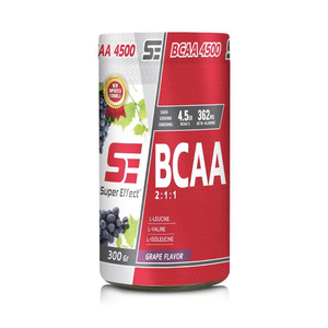 BCAA אבקה - טעם ענבים 300 גרם | סופר אפקט