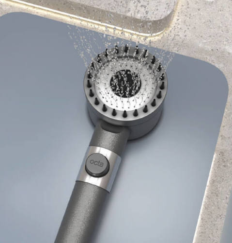 מקלח יד מגביר לחץ דגם Brush רויאל Royal