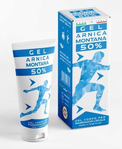 קרם ארניקה מונטאנה 50% | CREMA ARNICA MONTANA 50% | מכיל 100 מ"ל |  ברנד איטליה