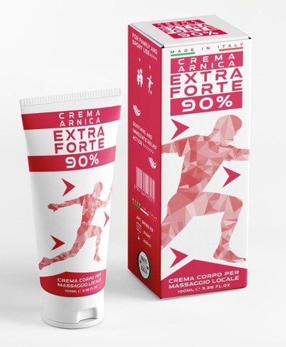 קרם ארניקה אקסטרה פורטה 90% | CREMA ARNICA EXTRA FORTE 90% | מכיל 100 מ"ל |  ברנד איטליה