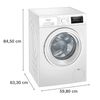 מכונת כביסה 8 ק"ג Siemens WM12N158IL IQ300 | פולין סימנס