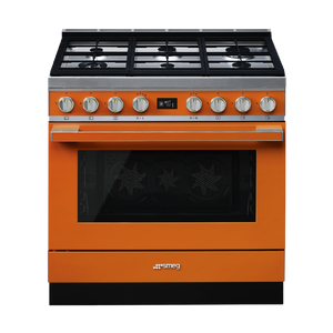 תנור משולב כיריים Smeg CPF9GPOR