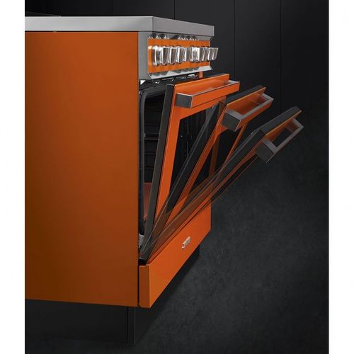 תנור משולב כיריים Smeg CPF9GPOR
