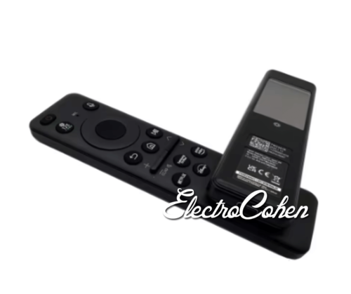 שלט סולארי תואם לטלוויזיה חכמה SAMSUNG דגם BN59-01455A במבט חזיתי.