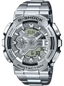 CASIO GM-110D-8A קרבון מתכתי חדש