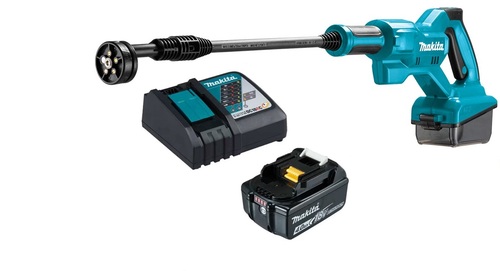 אקדח שטיפה בלחץ נטען 18V BAR 24/8 כולל סוללה 4.0 אמפר ומטען MAKITA DHW180 מקיטה