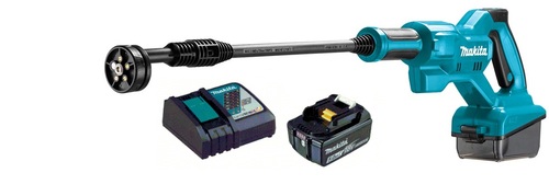 אקדח שטיפה בלחץ נטען כולל סוללה 5.0 אמפר ומטען MAKITA DHW180 מקיטה
