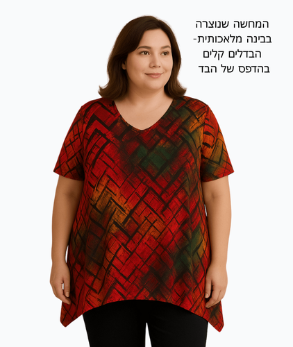 טוניקה EMMA אדום