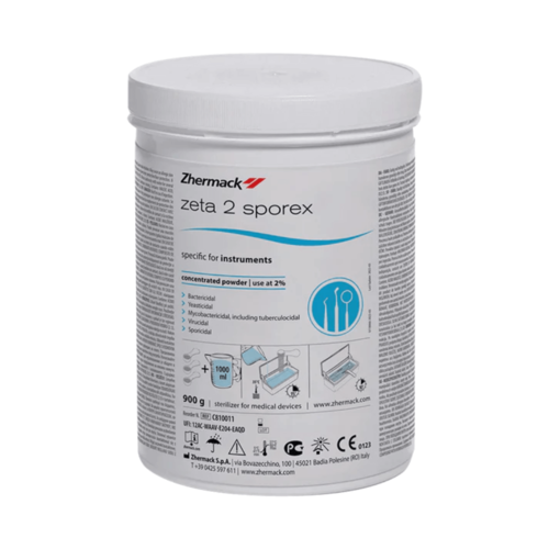 ZETA 2 Sporex אבקה להכנת תמיסה לחיטוי קר