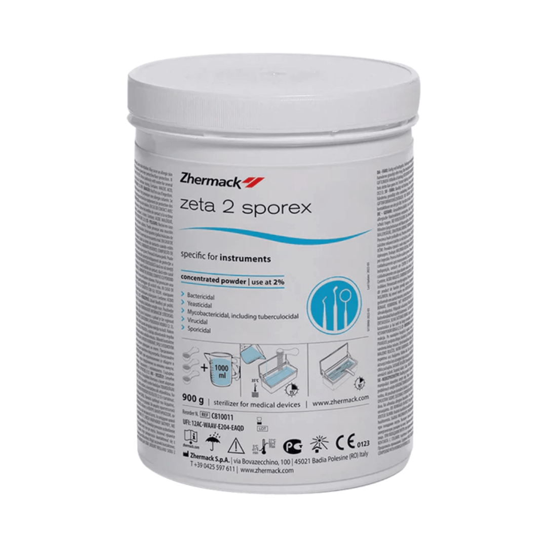 ZETA 2 Sporex אבקה להכנת תמיסה לחיטוי קר