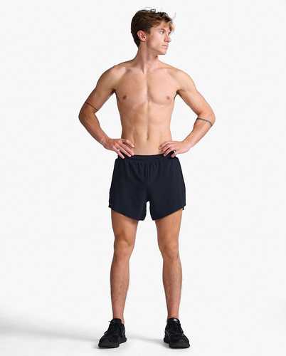 מכנס ריצה Light Speed Stash 5 Inch Short BLK/BRF