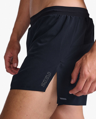 מכנס ריצה Light Speed Stash 5 Inch Short BLK/BRF