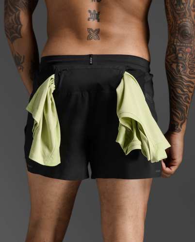 מכנס ריצה Light Speed Stash 5 Inch Short BLK/BRF