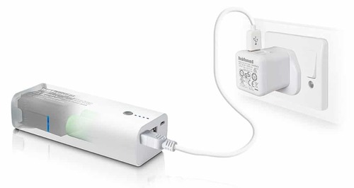 מטען Power Bank ל-2 סוללות Go Pro Hero4 + סוללה