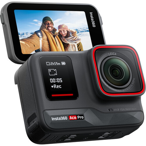 מצלמת אקסטרים Insta360 Ace Pro עם וידאו 8K