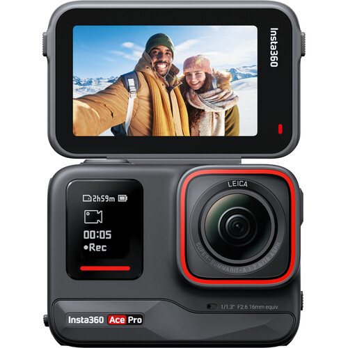 מצלמת אקסטרים Insta360 Ace Pro עם וידאו 8K