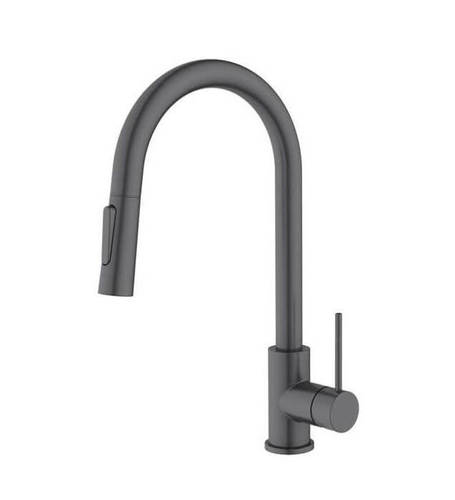 ברז נשלף למטבח דגם Emerald Black גוצ'יה Goccia | שחור