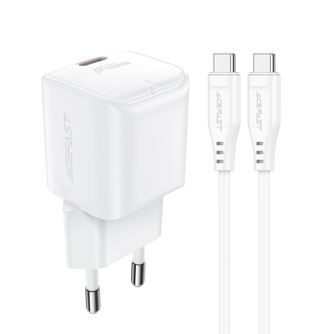 מטען קיר מהיר 38W + כבל Type c לType C