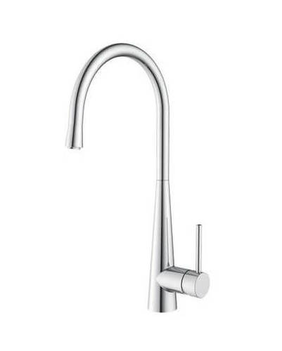 ברז נשלף גבוה למטבח דגם קוורץ QUARTZ גוצ'יה Goccia | כרום ניקל
