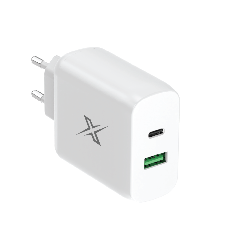 ראש טעינה מהיר לבן XPace Wall Charge