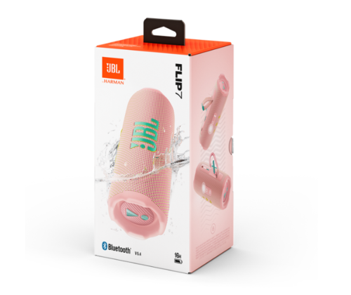 רמקול נייד JBL FLIP 7 ורוד