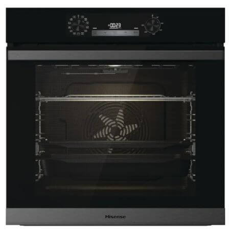 תנור בנוי בגימור זכוכית שחורה HISENSE הייסנס דגם BSA65226AB