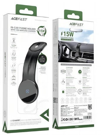 מטען אלחוטי לרכב 15W ACEFAST
