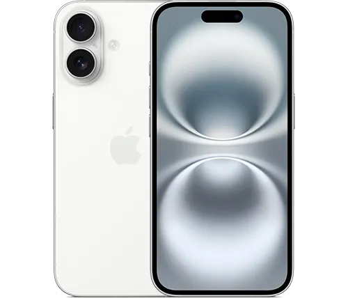 אייפון Apple iPhone 16 128GB בצבע לבן 